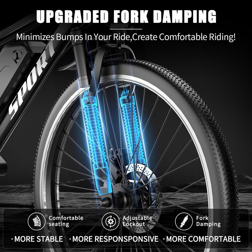 Mountain Sport Technology E-Bikes 7v 26inch 42cm