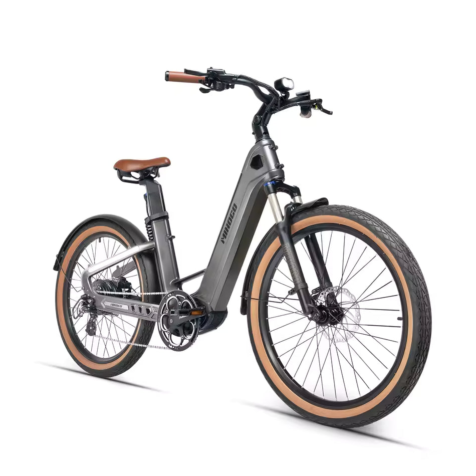 MIHOGO Air E-Bike 26inch 750W Carbon Frame, 48V 19.2Ah