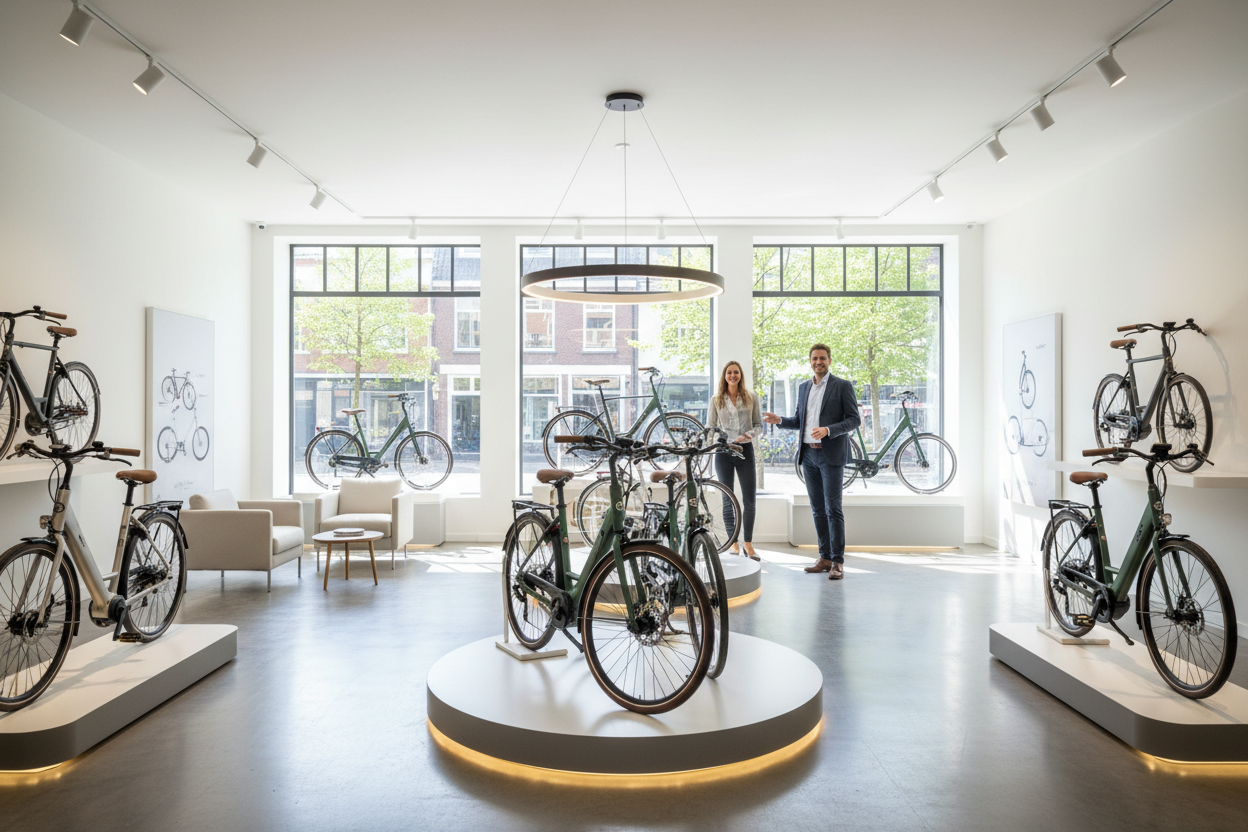 make it as a showroom look 